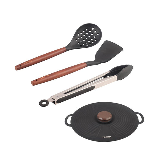 AS13 - SET UTENSILIOS x3 + TAPA SILICONA + RECETARIO