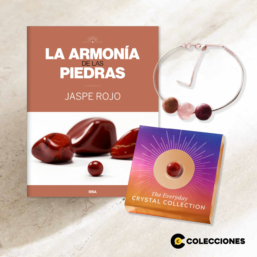 14 - Jaspe Rojo + Revista + Pulsera