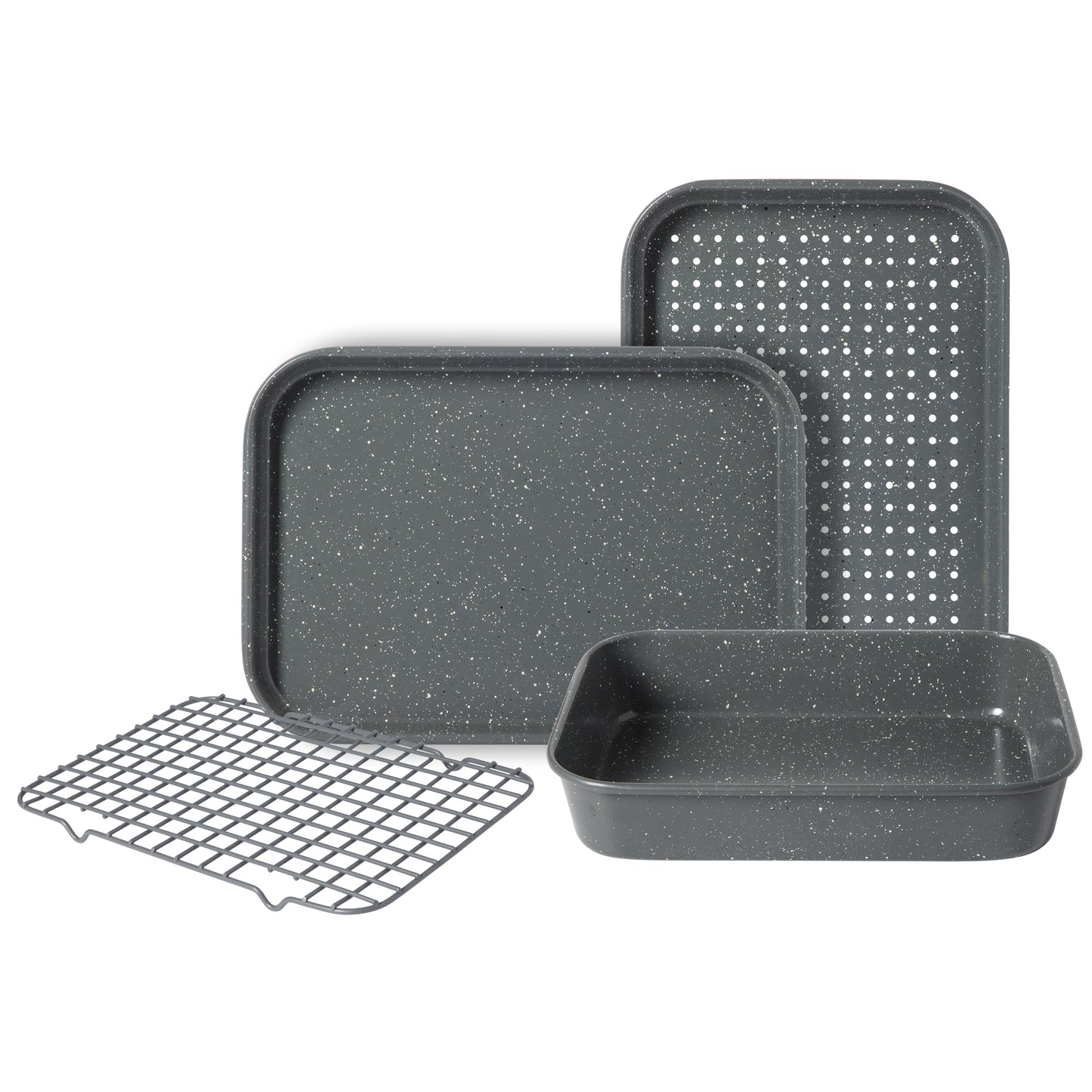 OSTER SET DE BANDEJAS HORNO 4 PIEZAS + RECETARIO