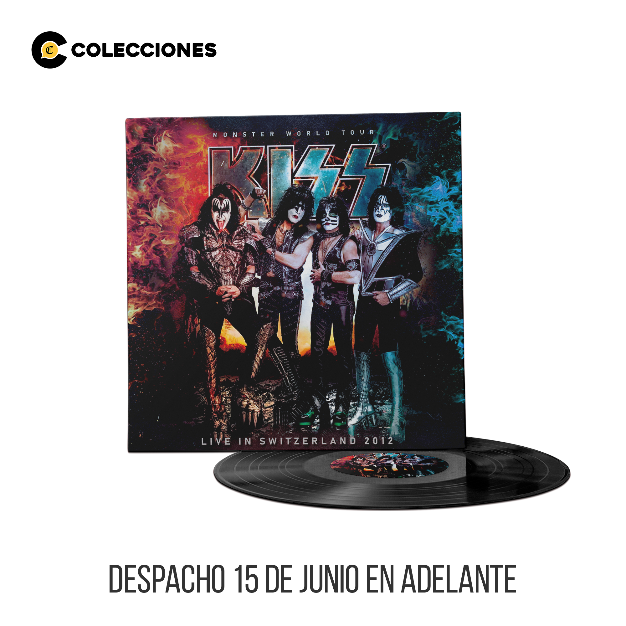 CV29 - KISS / Live In Switzerland 2012