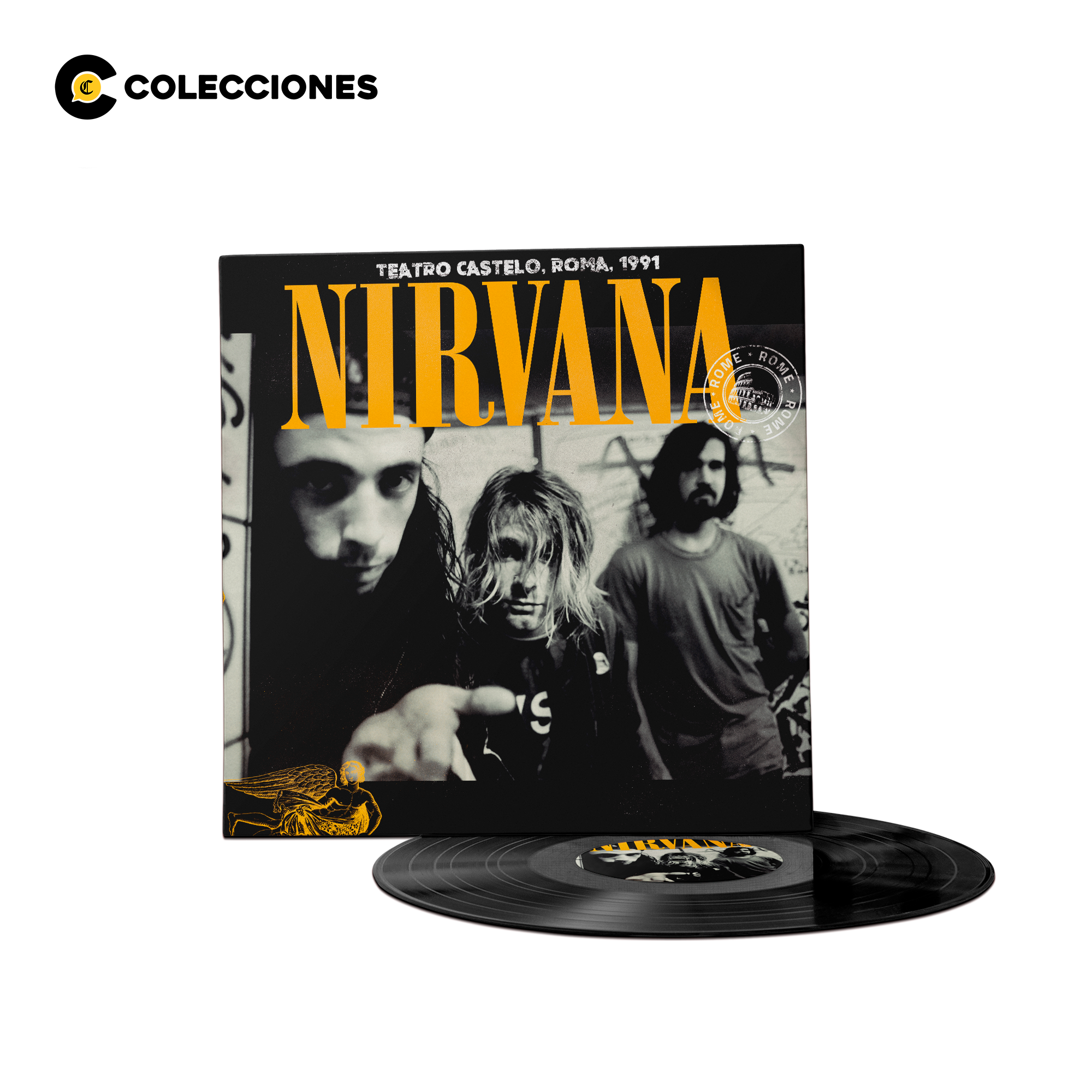 CV33 - Nirvana / Teatro Castello Roma 1991