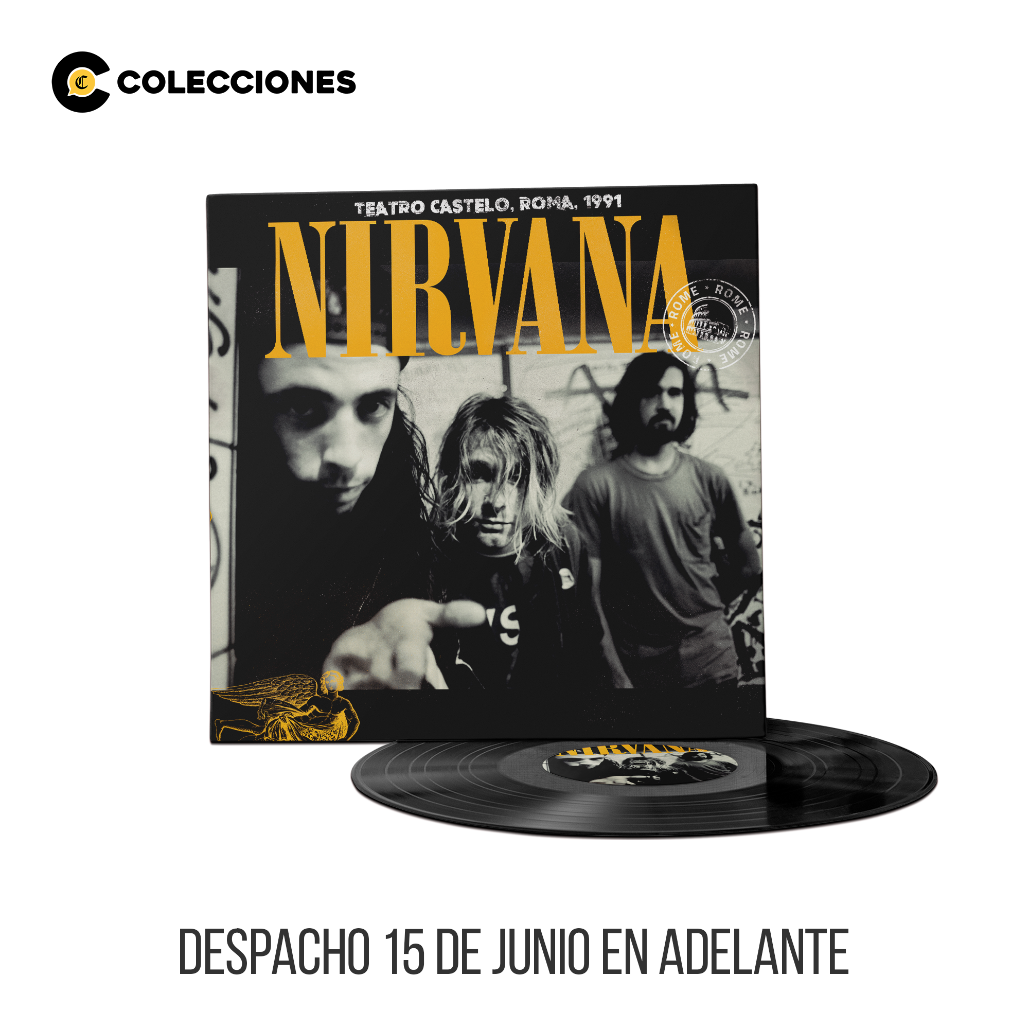 CV33 - Nirvana / Teatro Castello Roma 1991