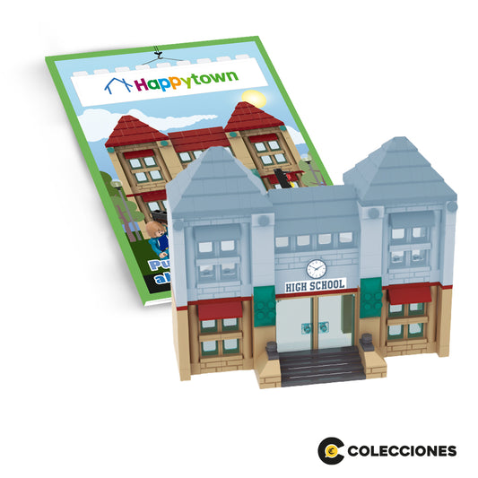 HP21 - LA ESCUELA DE HAPPY TOWN 1RA PARTE + FASCÍCULO (PUERTAS ABIERTAS I)