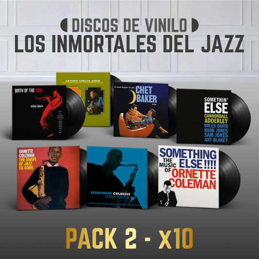 DV001 - INMORTALES DEL JAZZ - PACK2 - X10