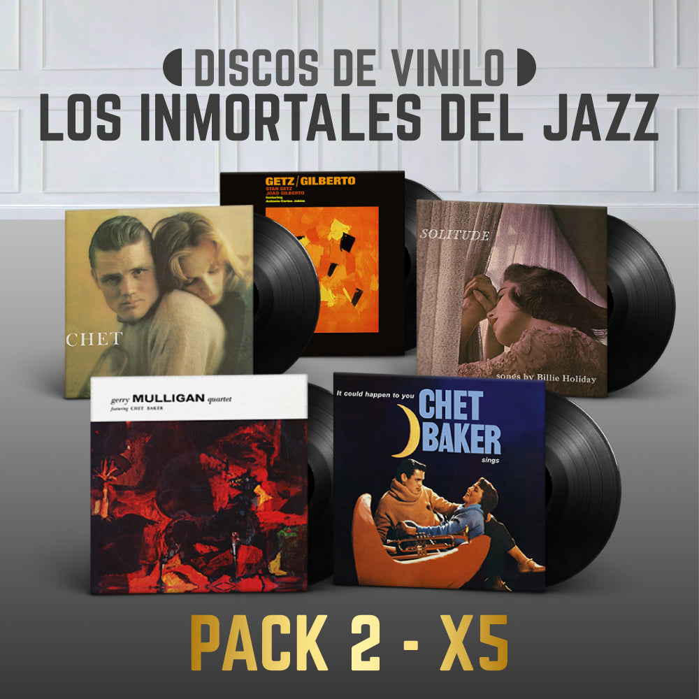 DV002 - INMORTALES DEL JAZZ - PACK2 - X5