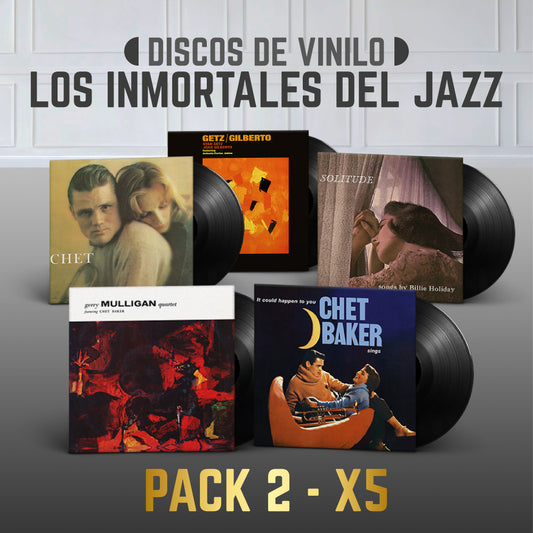 DV002 - INMORTALES DEL JAZZ - PACK2 - X5
