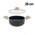 Olla + Tapa 26 cm + 2 Recetario
