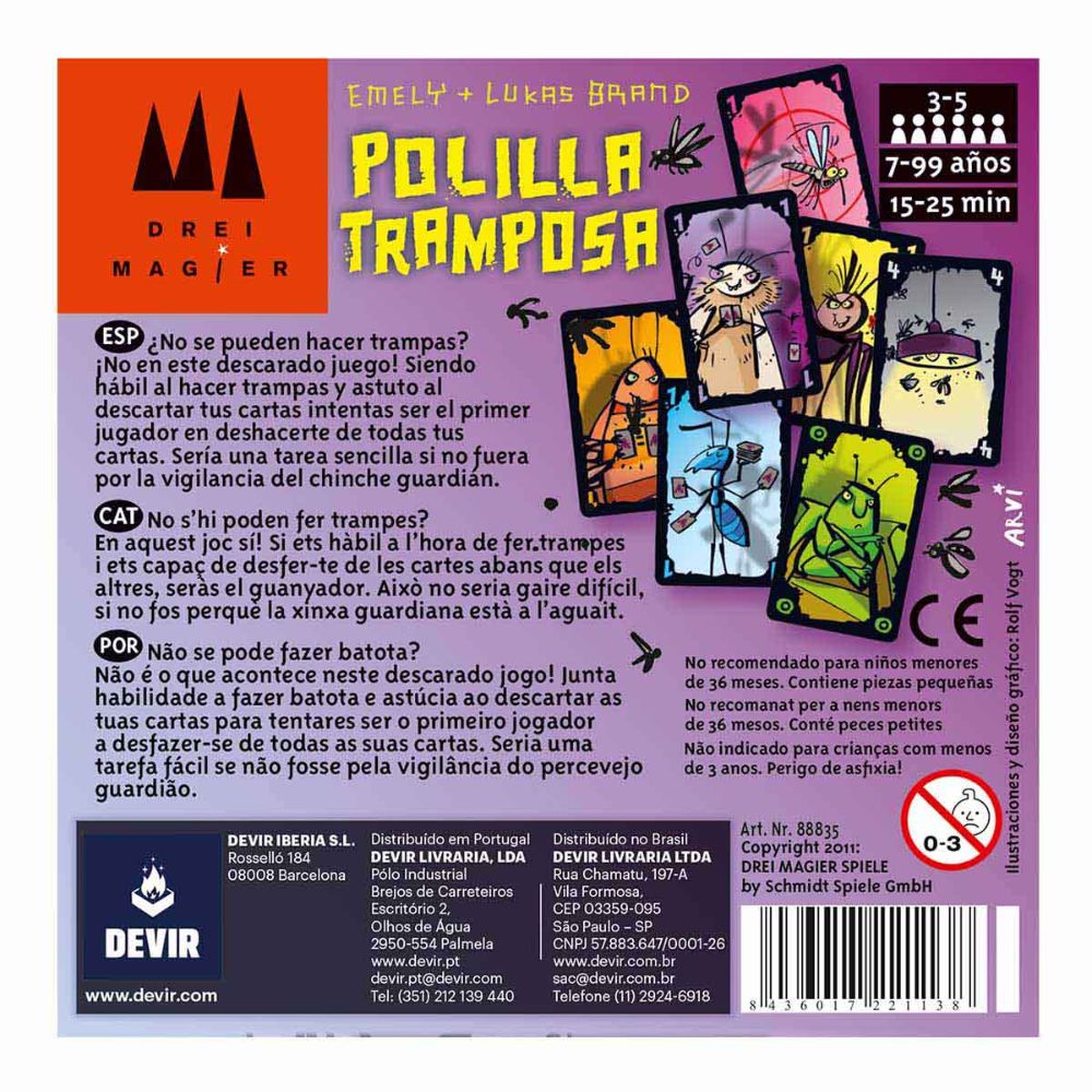 Devir Polilla Tramposa - Español