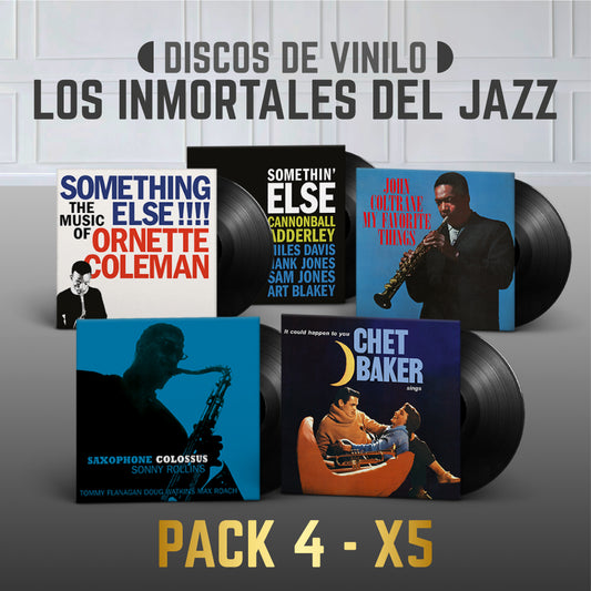 DV002 - INMORTALES DEL JAZZ - PACK4 - X5