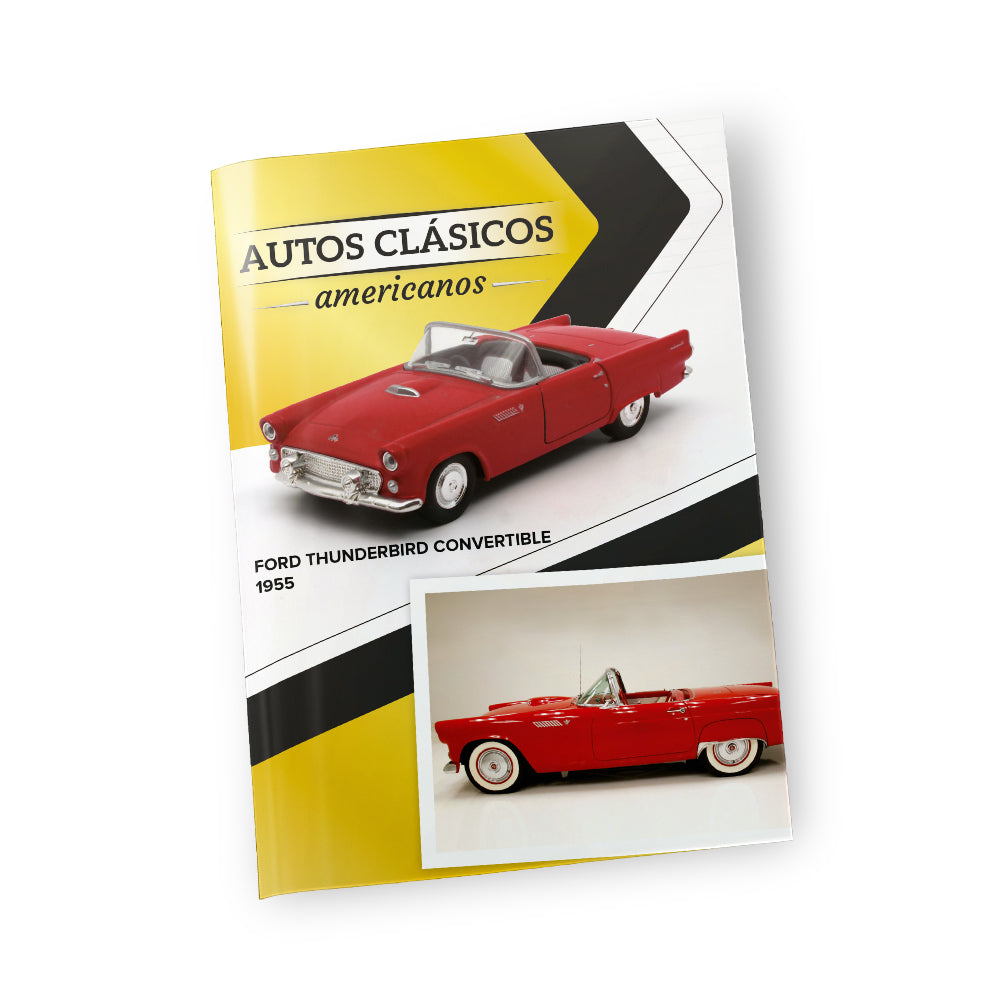CAA04 - 1955 FORD THUNDERBIRD + FASCÍCULO
