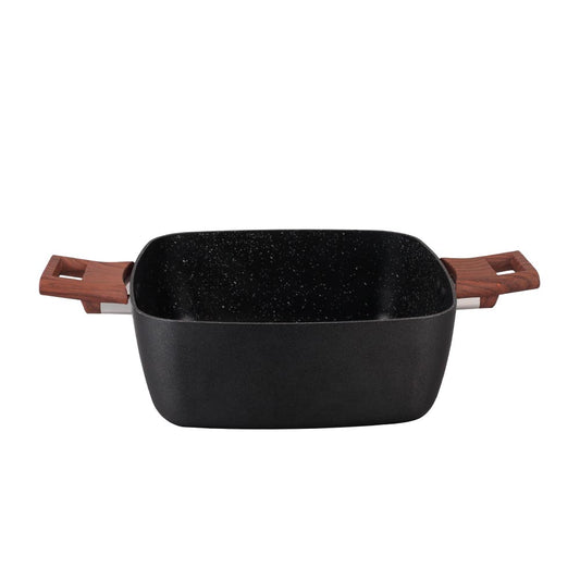 AS04 - CACEROLA 24 CM CUADRADA  + RECETARIO