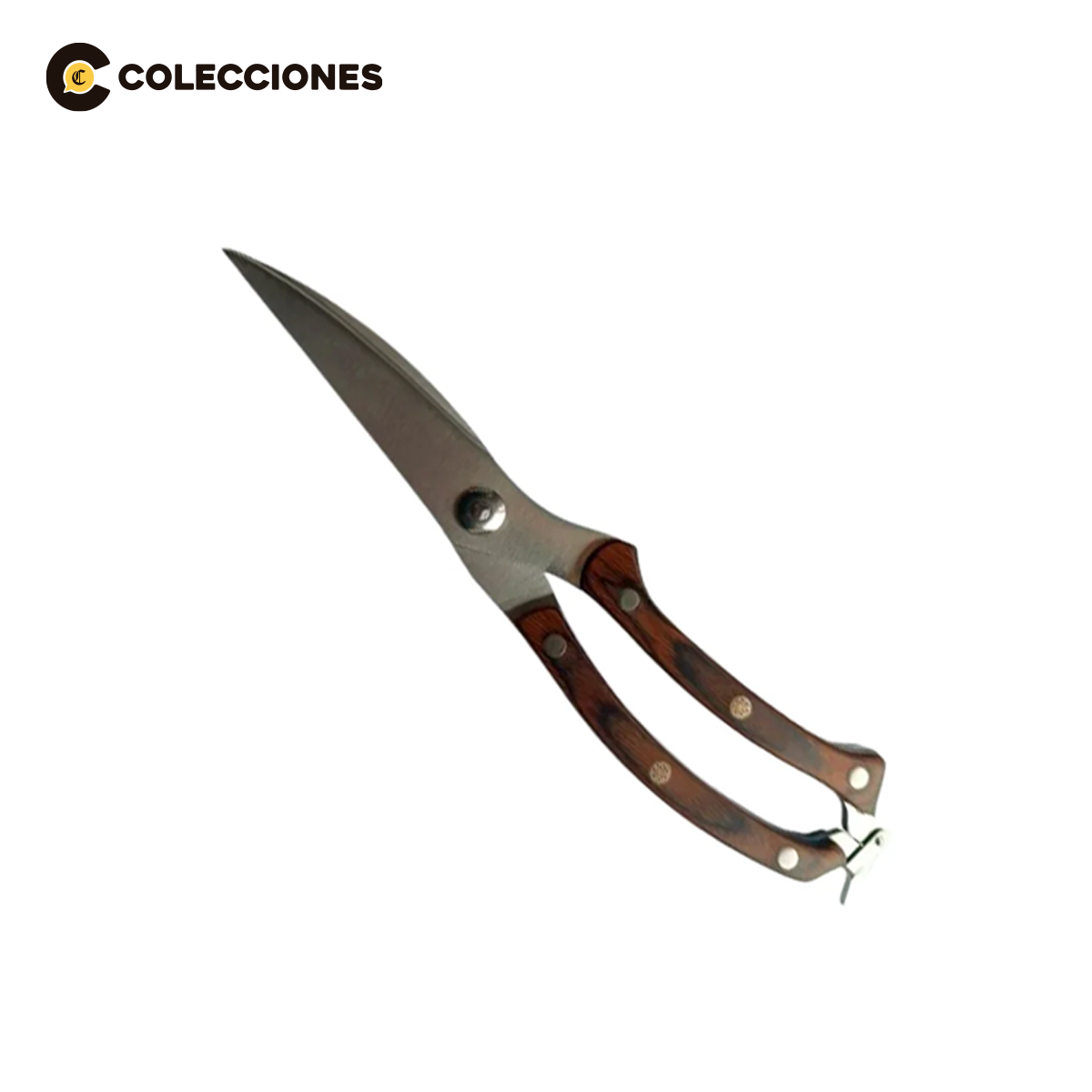 Juego de 3 Cuchillos Pakkawood + 1 Tijera + 4 Recetarios de Pisu