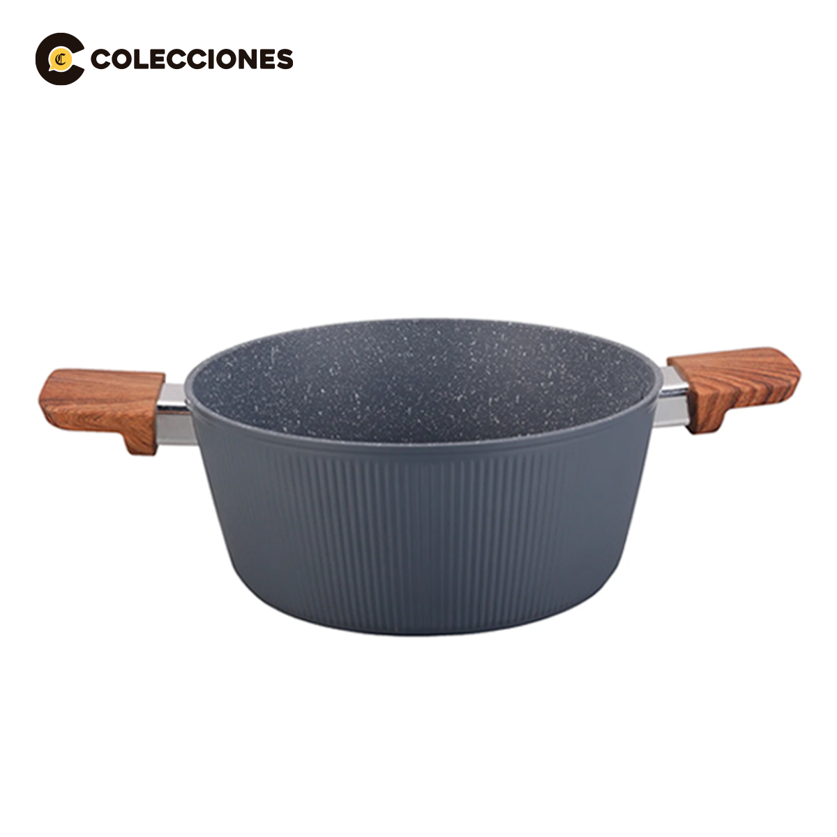 Pack de 4 piezas: 2 Ollas 26 cm y 24 cm + 2 tapas
