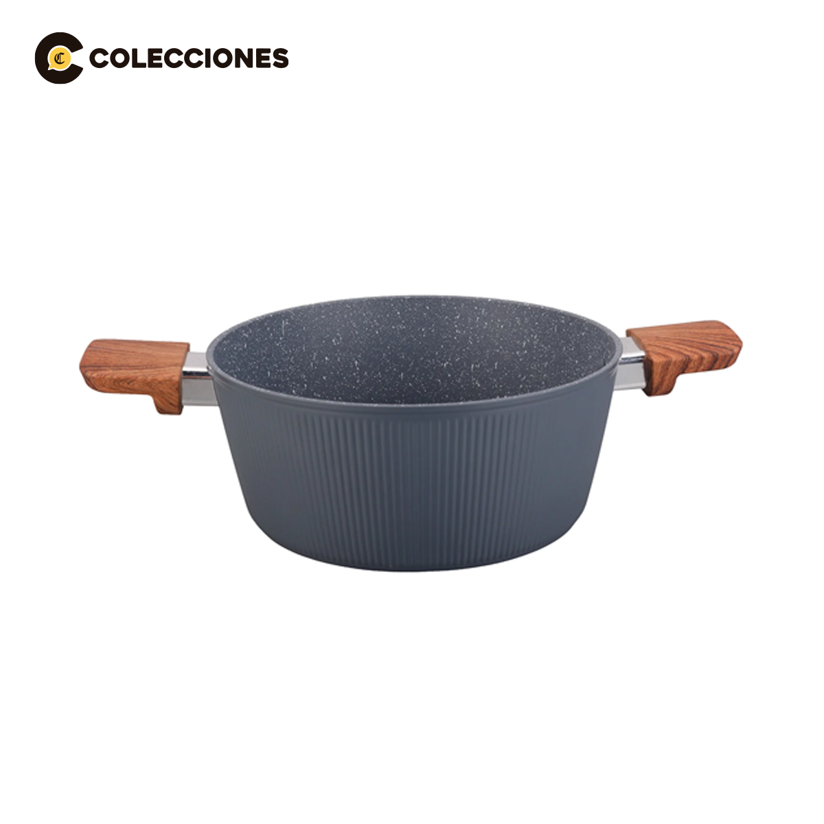 Pack de 6 Piezas: 2 ollas 26 cm y 24 cm + 2 tapas 24/26/28 + 1 wok 26 cm + 1 sartén 28 cm