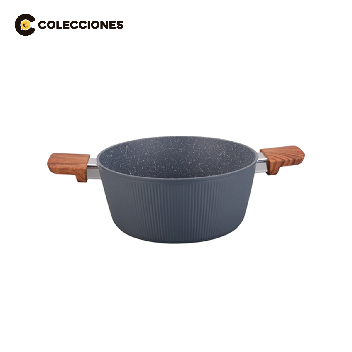 Pack de 6 Piezas: 2 ollas 26 cm y 24 cm + 2 tapas 24/26/28 + 1 wok 26 cm + 1 sartén 28 cm