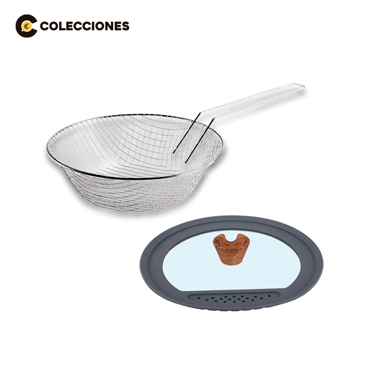 Pack de 4 Piezas: 2 Cacerolas 20 cm y 18 cm + 2 tapas