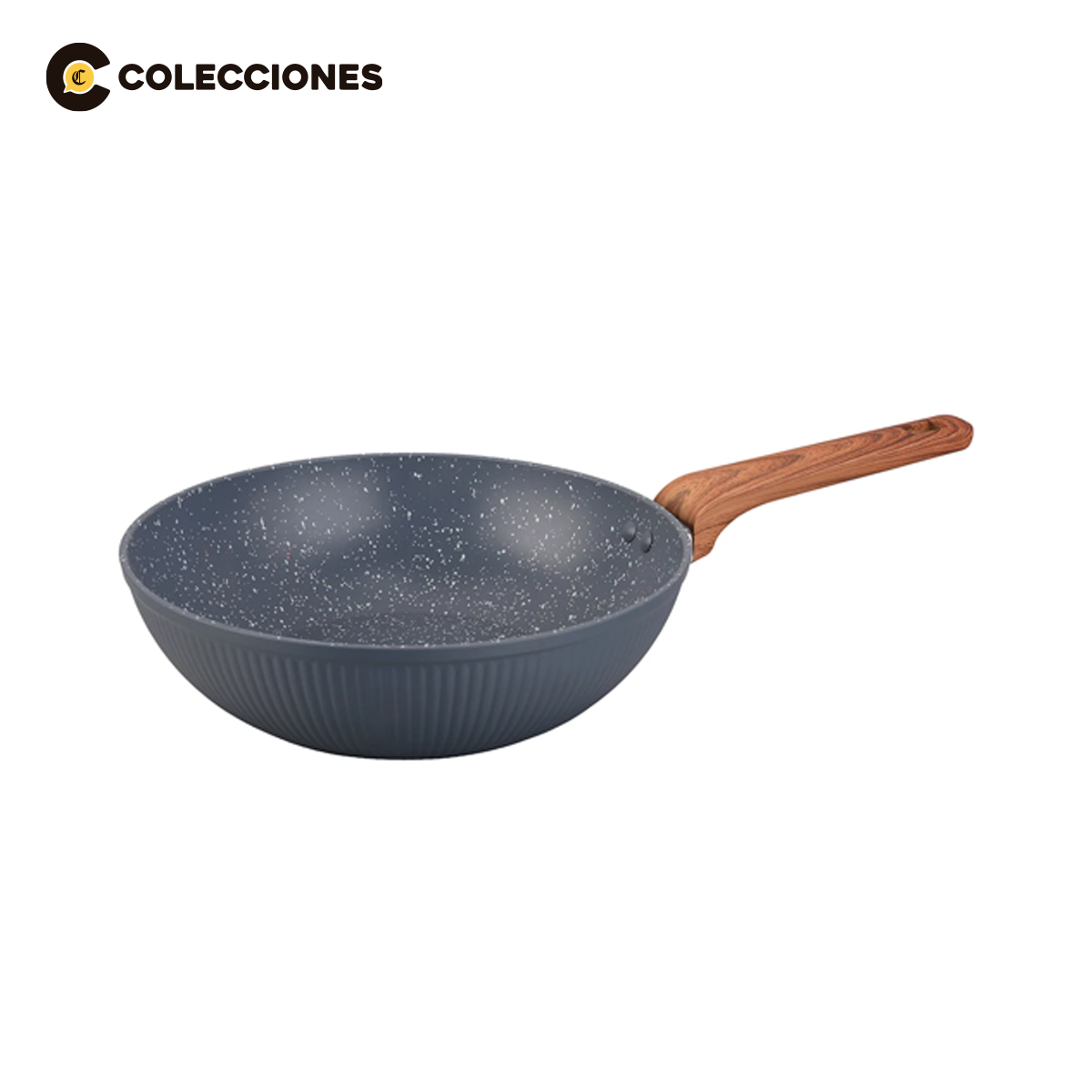 Pack de 6 Piezas: 2 ollas 26 cm y 24 cm + 2 tapas 24/26/28 + 1 wok 26 cm + 1 sartén 28 cm