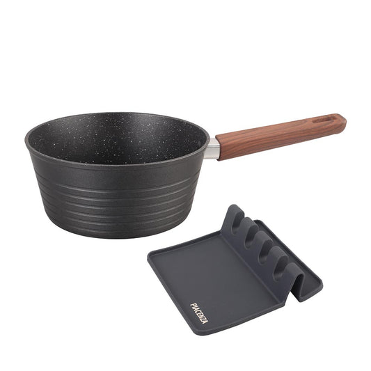 AS05 - OLLA DE 20CM CUADRADA  + REPOSA UTENSILIOS + RECETARIO
