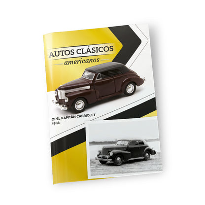 CAA06 - 1938 OPEL KAPITAN CABRIOLET + FASCÍCULO