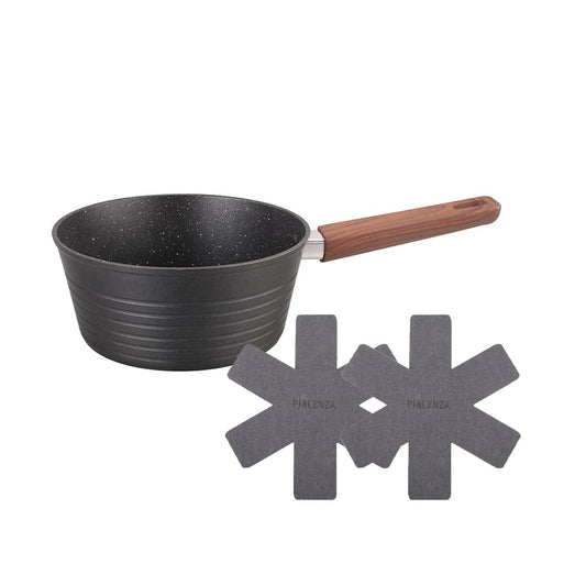 AS06 - CACEROLA DE 18CM + PROTECTOR DE FIELTRO + RECETARIO