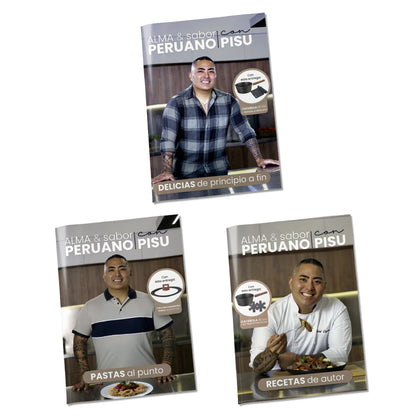 Cacerola 20cm + Cacerola 18cm + 1 Tapa Multidiámetro+ 2 Accesorios + 3 Recetarios