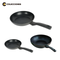 Juegos de 3 Sartenes 24 cm + 30 cm + Wok 28 cm