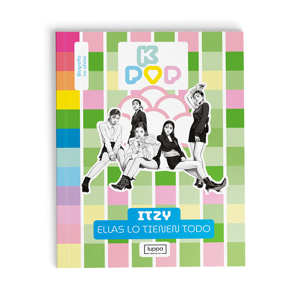 LKP07 - LIBRO K-POP ITZY + 3 FTOS TARJETAS