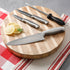 SET DE CUCHILLOS ACERO INOX