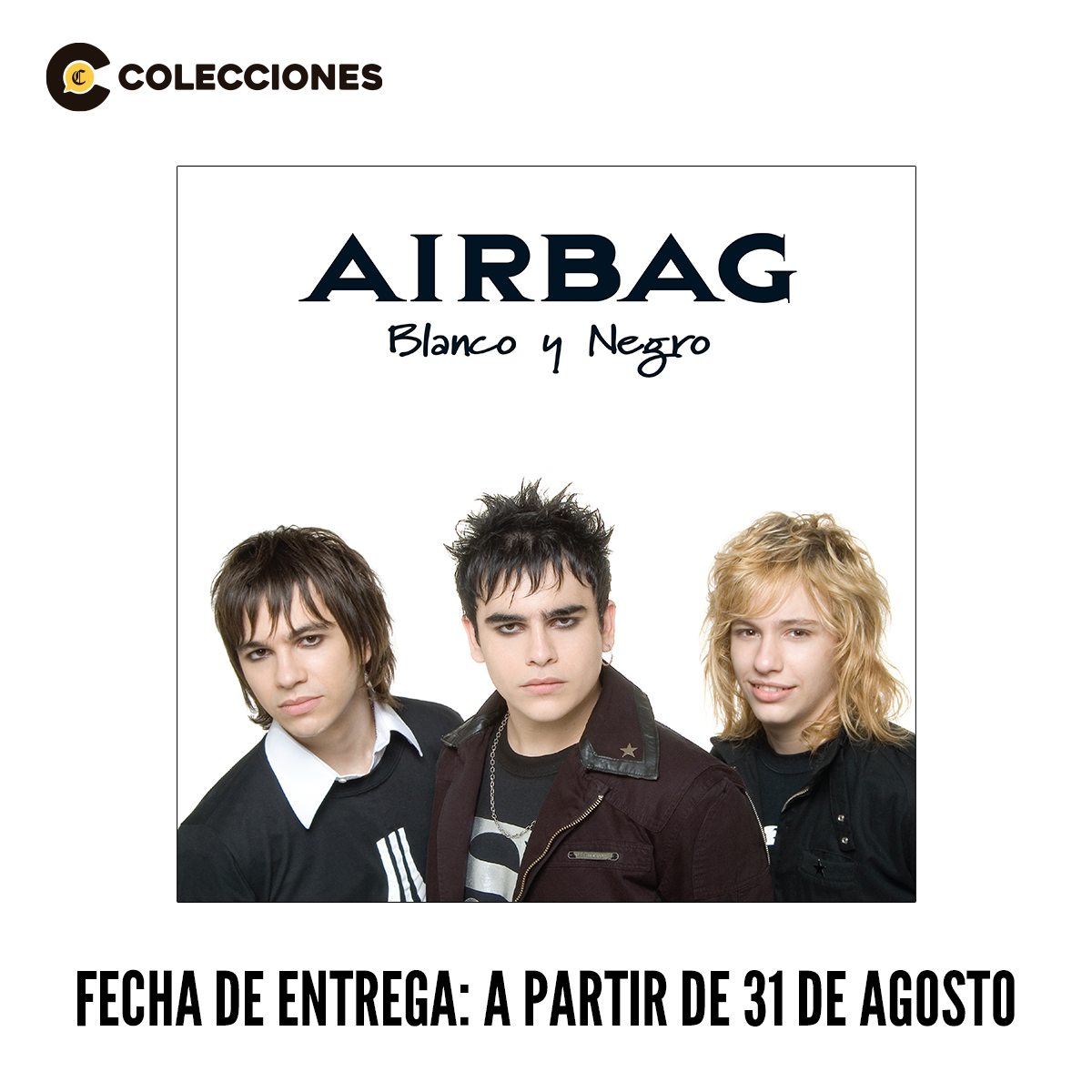 Airbag / Blanco y negro (1 LP)