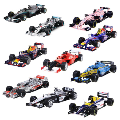 10 Autos Fórmula 1 Escala 1/43 + 10 Fascículos