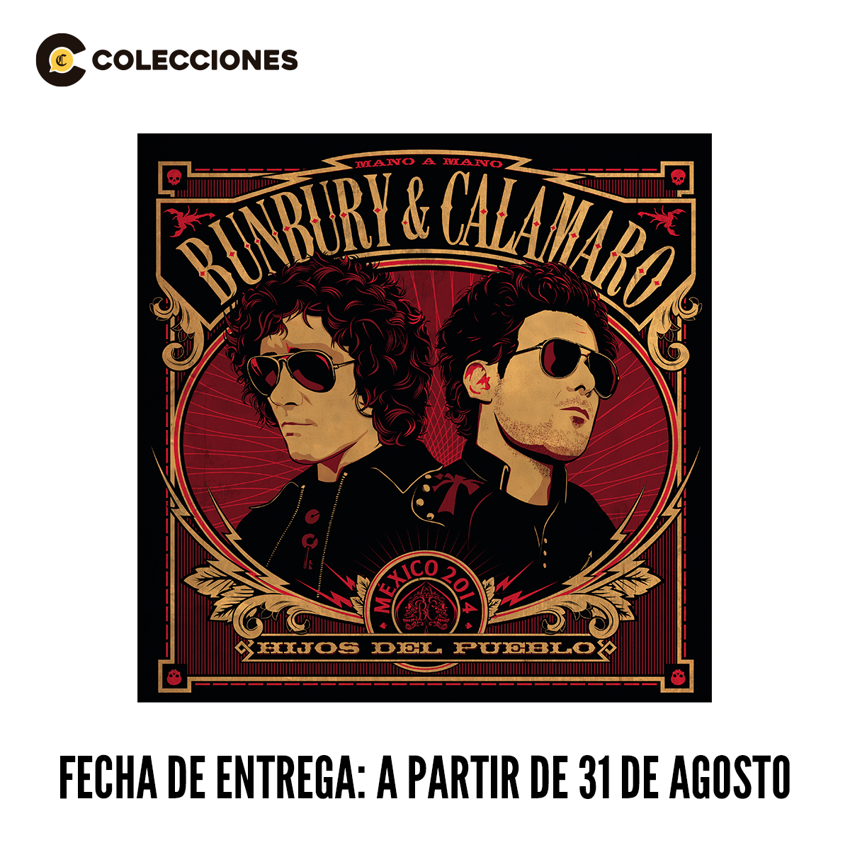 Bunbury & Calamaro / Hijos del pueblo (1 LP)
