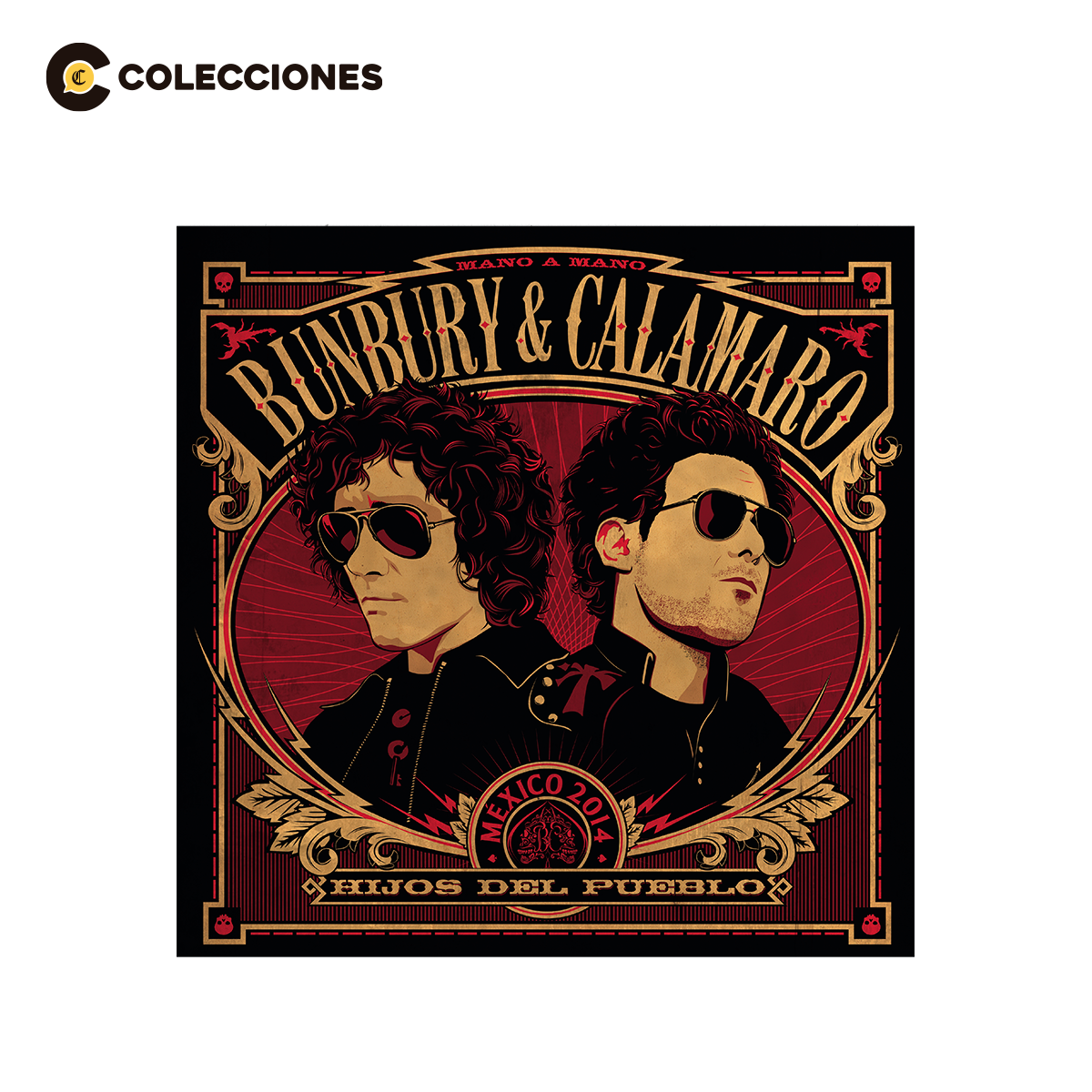 Bunbury & Calamaro / Hijos del pueblo (1 LP)