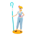 TSV08 - BO PEEP + LIBRO