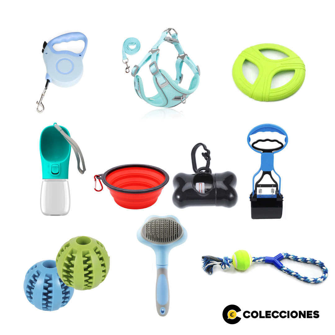 Colección completa Perros Felices: Accesorios para tu mascota