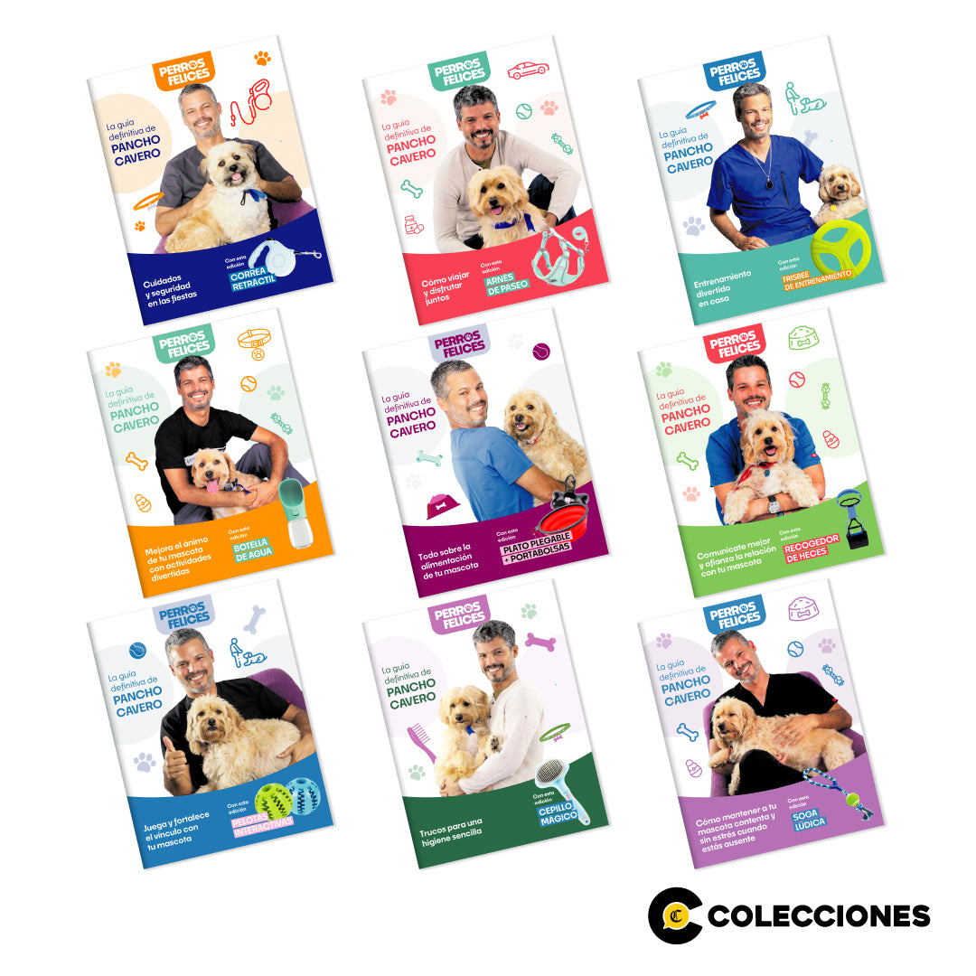 Colección completa Perros Felices: Accesorios para tu mascota