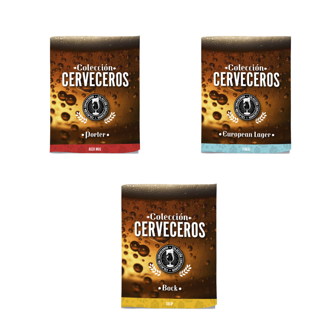 CC0 - PACK 3 - CERVECEROS