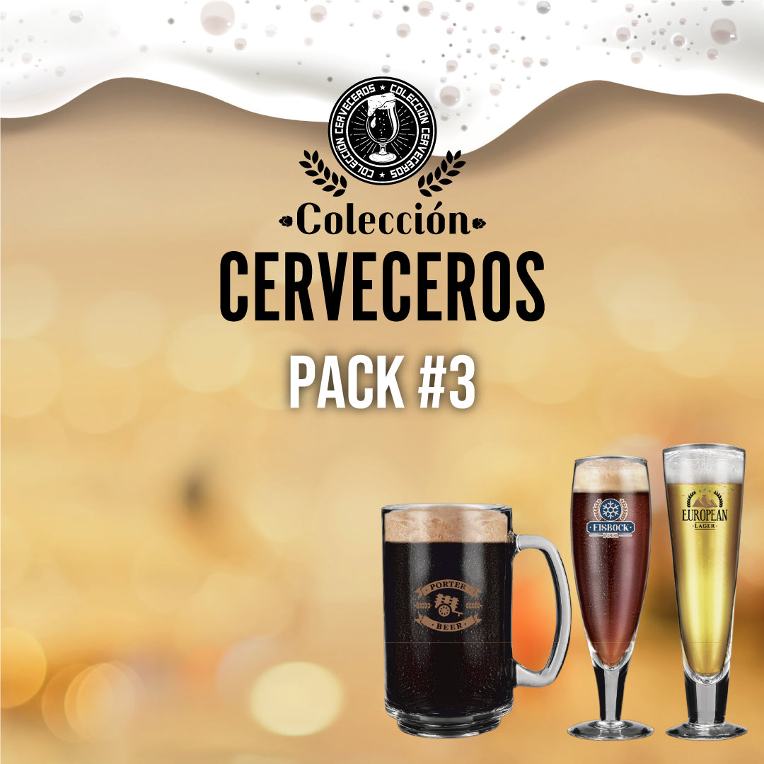 CC0 - PACK 3 - CERVECEROS