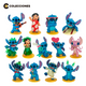 Pack 13 Figuras de Stitch + 13 Libros Tapa Dura