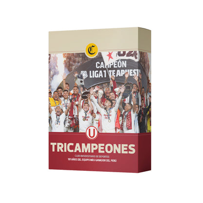 LIBRO UNIVERSITARIO DE DEPORTES TRICAMPEONES