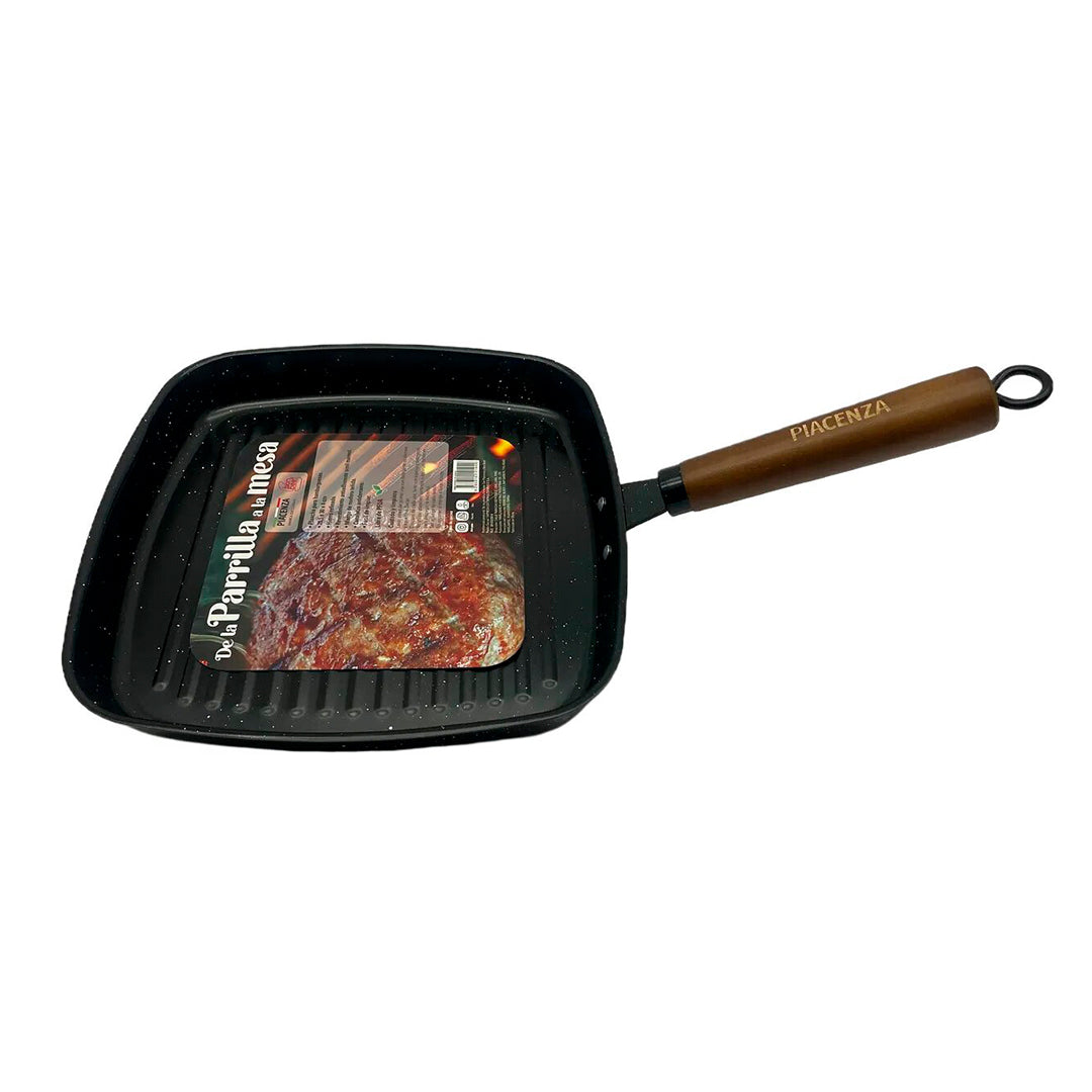 PP02 - SARTEN GRILL PARRILLERO + RECETARIO