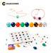 2 Accesorios bañados en Plata + 16 Piedras Preciosas + 16 Revistas