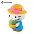 Hello Kitty Profesiones - Granjera + Libro