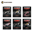 Pack 6 autos de Fórmula 1 Die Cast Escala 1/43 + 6 fascículos