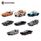 Pack 8 Autos de Hollywood Die Cast Escala 1/32 + 8 fascículos