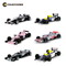 Pack 6 autos de Fórmula 1 Die Cast Escala 1/43 + 6 fascículos