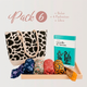 PACK 6 - 1 BOLSO + 4 PASHMINAS + LIBRO