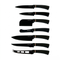 Pack Cuchillos Onix:7 Cuchillos+6 Recetarios