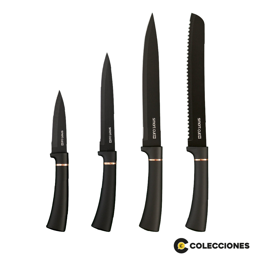 PACK x4 Cuchillos Smart Cut