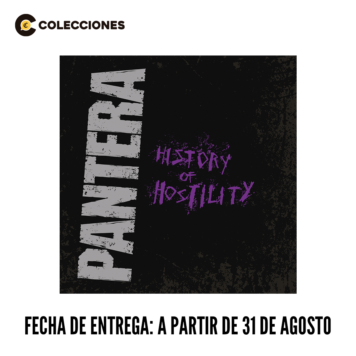 Pantera / History of Hostility (Silver Vinyl) (1 LP)