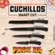 PACK x4 Cuchillos Smart Cut